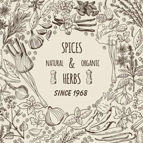 Natural and Organic herb