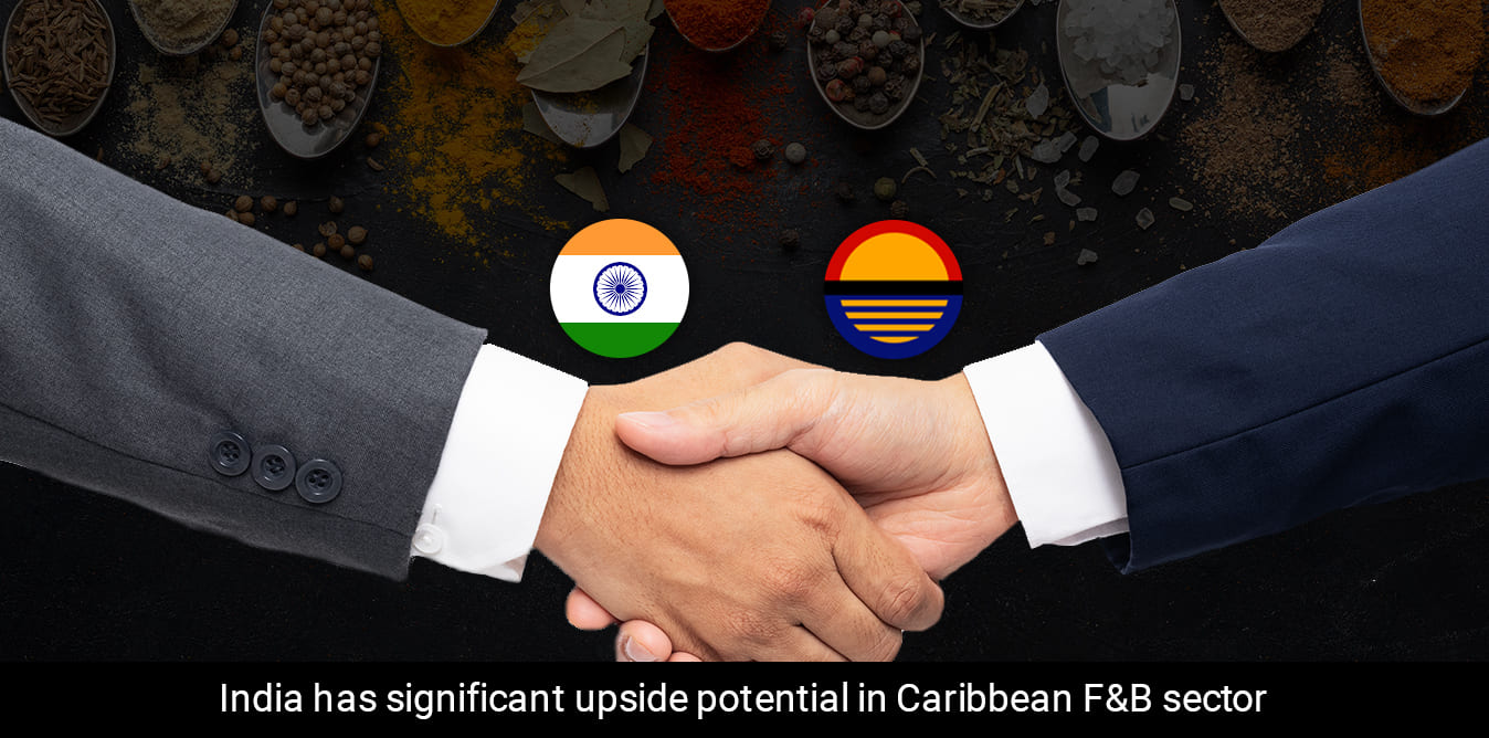 India has significant upside potential in Caribbean F&B sector