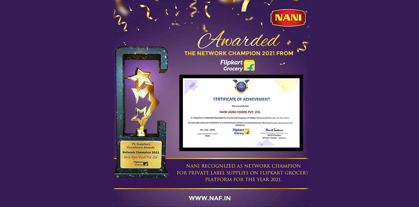 Flipkart Groceries Award